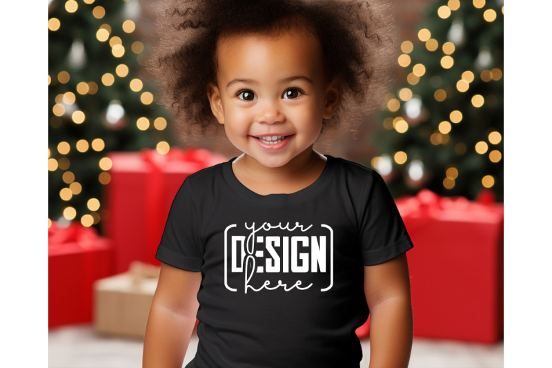 christmas-cute-baby-black-t-shirt-mockups-girls-mockups-christmas-ho