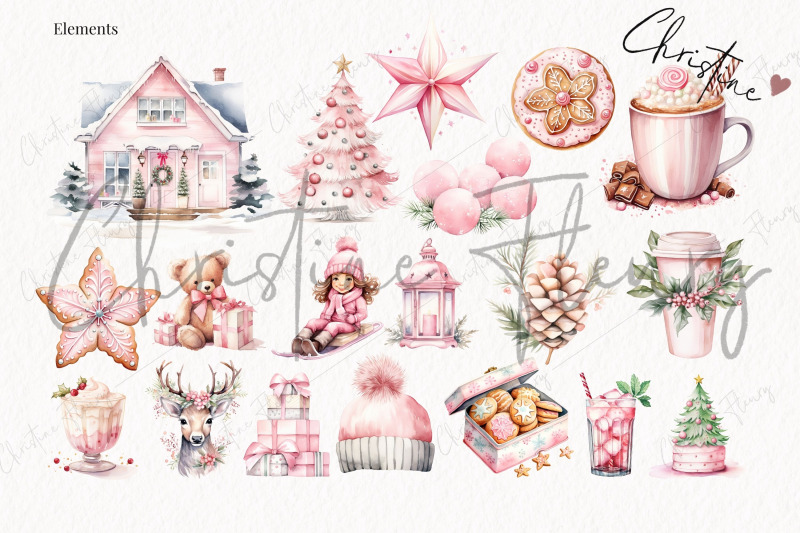 watercolor-merry-pinkmas-mega-bundle