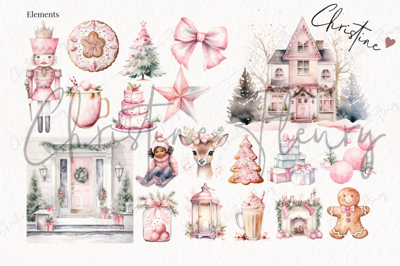 watercolor-merry-pinkmas-mega-bundle