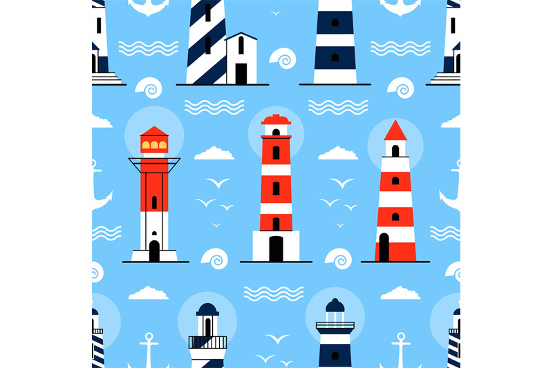 lighthouse-seamless-pattern-nautical-fabric-print-decorative-marine