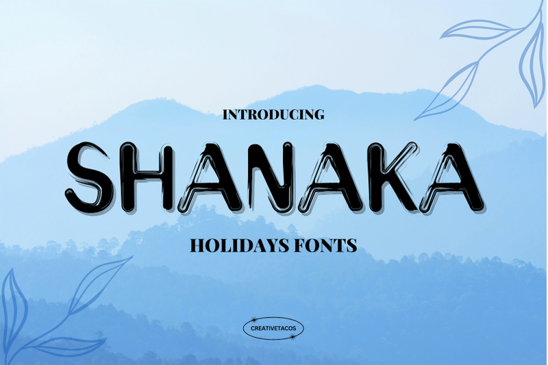 shanaka-holidays-font