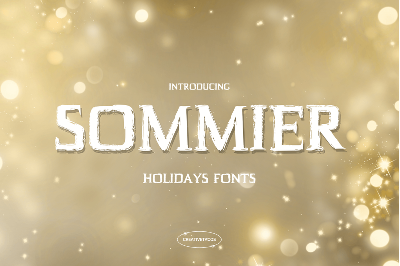 sommier-holidays-font