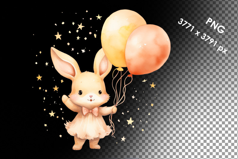 cute-baby-bunny-with-balloons-png-clipart