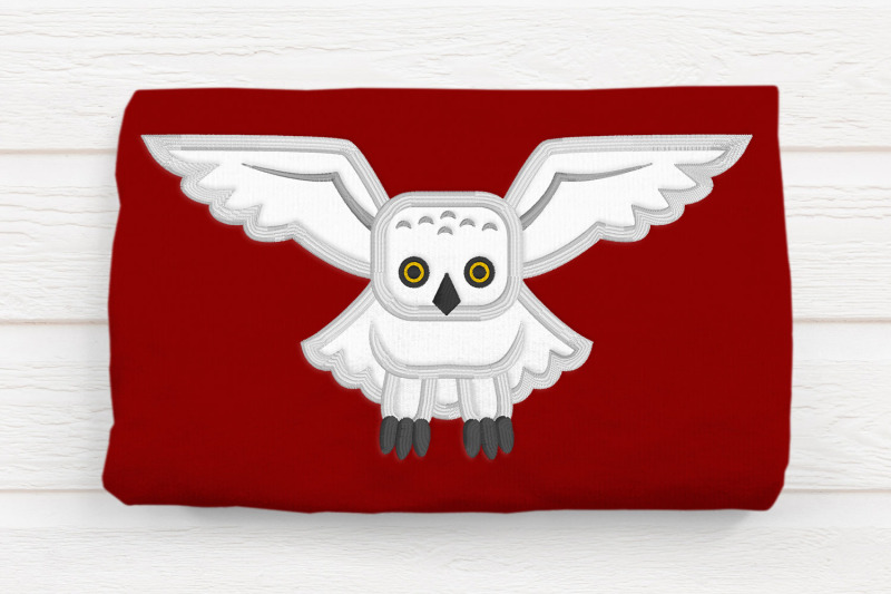 flying-owl-applique-embroidery