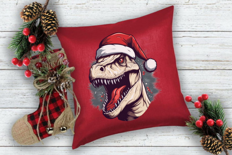 christmas-t-rex-dinosaur-santa-hat-clipart