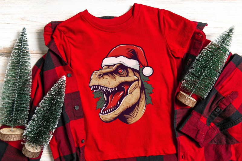 christmas-t-rex-dinosaur-santa-hat-clipart