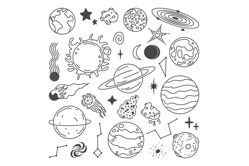 doodle-planets-space-sketch-planet-and-stars-astronomy-icons-abstra
