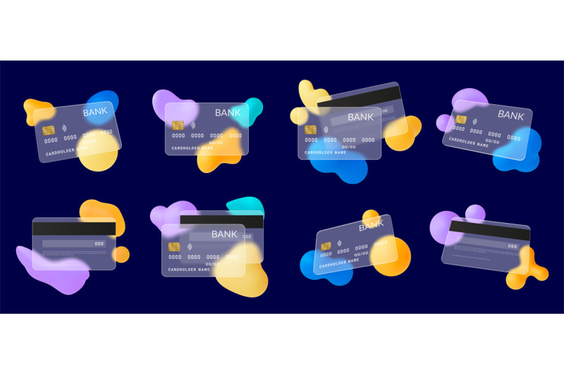 credit-card-glassmorphism-style-bank-cards-blurring-effect-transpare