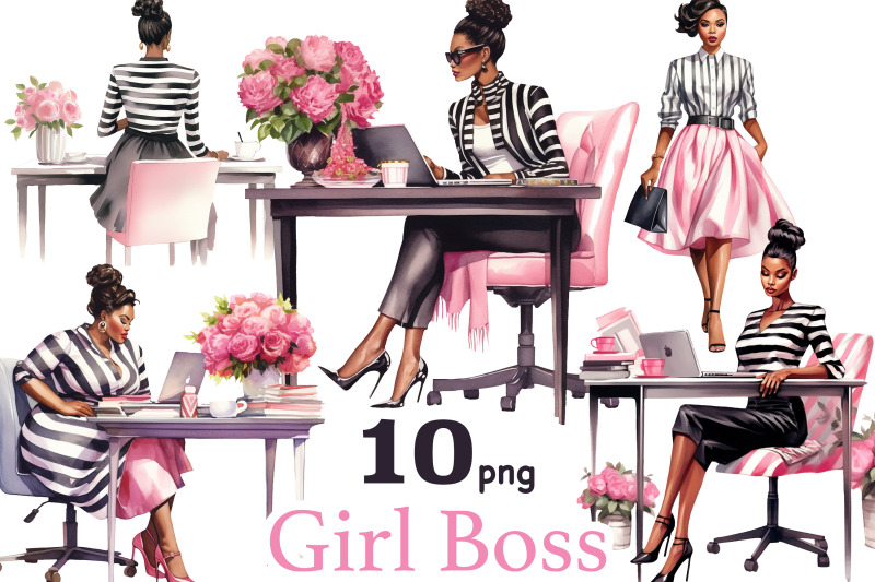 girl-boss-clipart-boss-babe-office-clipart