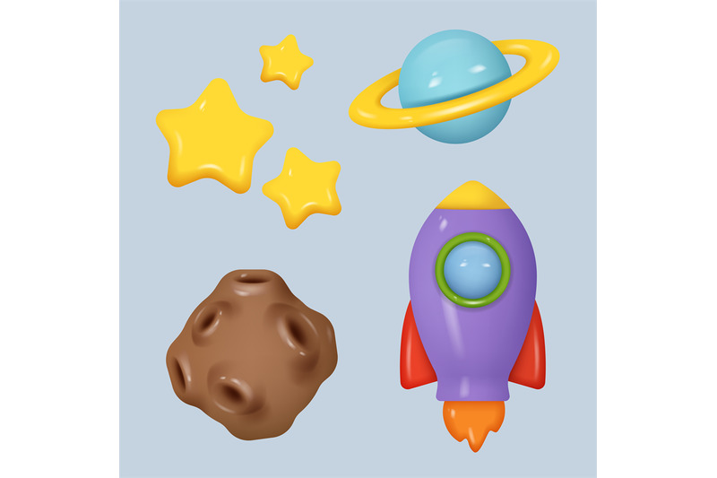 plasticine-space-universe-technology-systems-satellite-rockets-telesc