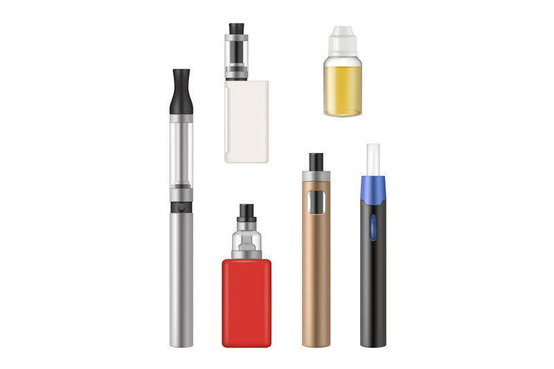 vape-tools-realistic-items-for-smokers-decent-vector-vape