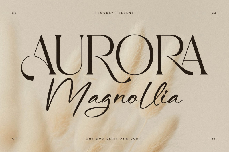 aurora-magnollia-font-duo