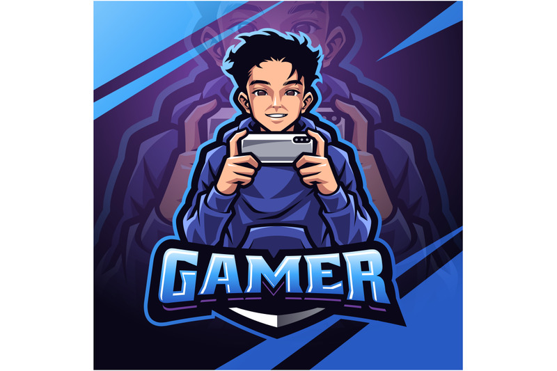 gamer-esport-mascot-logo-design