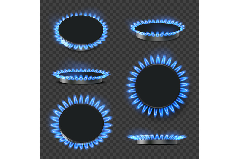 gas-oven-realistic-blue-flame-decent-vector-kitchen-stove-for-cooking