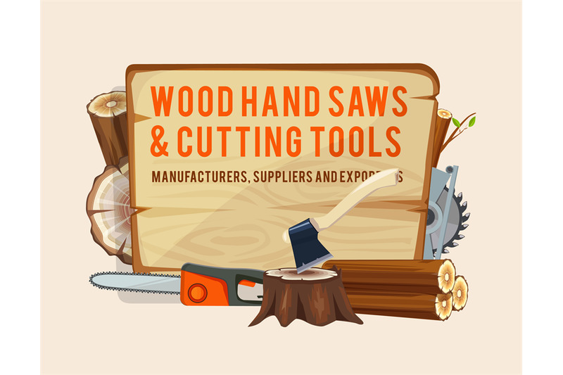 wood-industry-concept-background-with-tools-for-crafted-products-saw