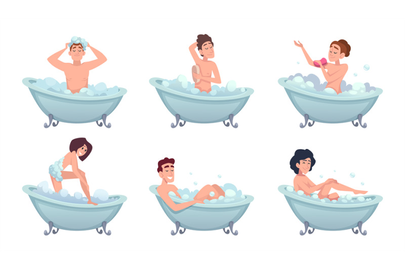 bathing-daily-routine-time-male-and-female-characters-body-washing-ex