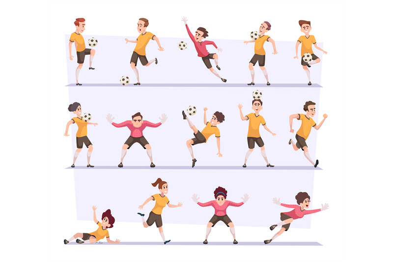 soccer-players-football-male-and-female-characters-in-action-poses-wi