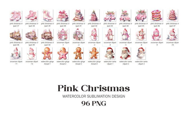 pink-christmas-sublimation-design-png