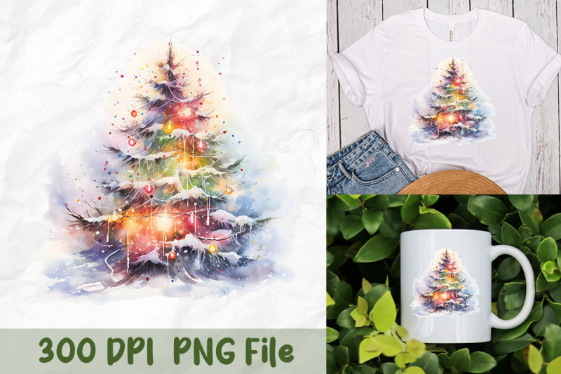 illuminated-christmas-tree-png