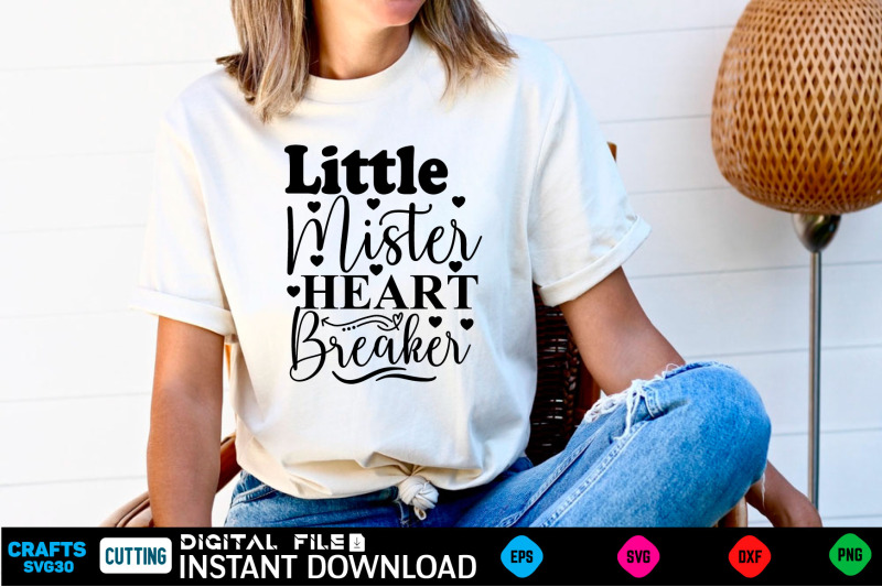 little-mister-heart-breaker-svg-design