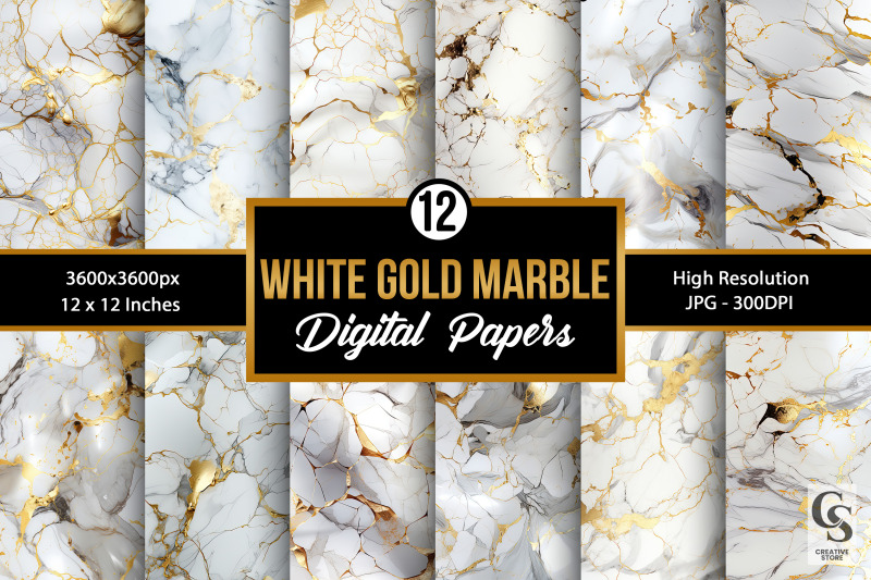 white-amp-gold-marble-digital-papers