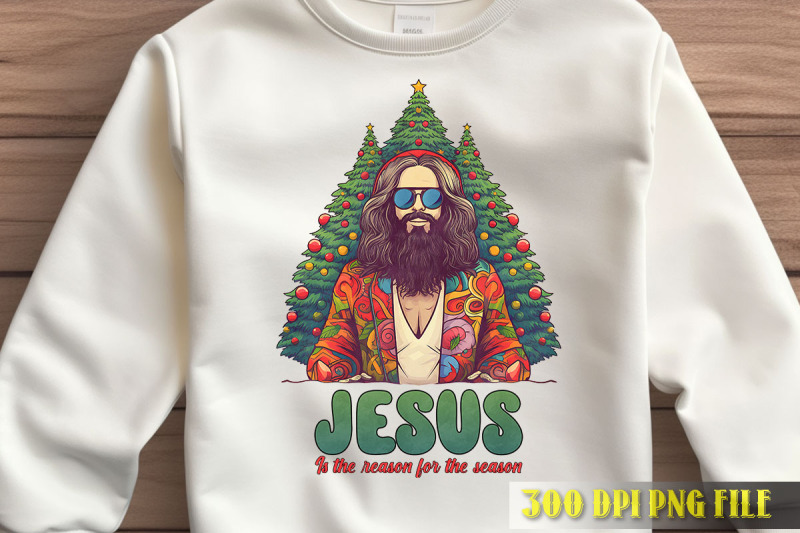 jesus-in-christmas-tree-art