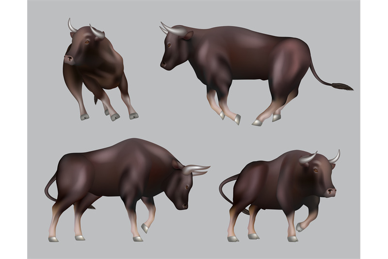 bull-realistic-wild-animal-investments-business-symbol-decent-vector