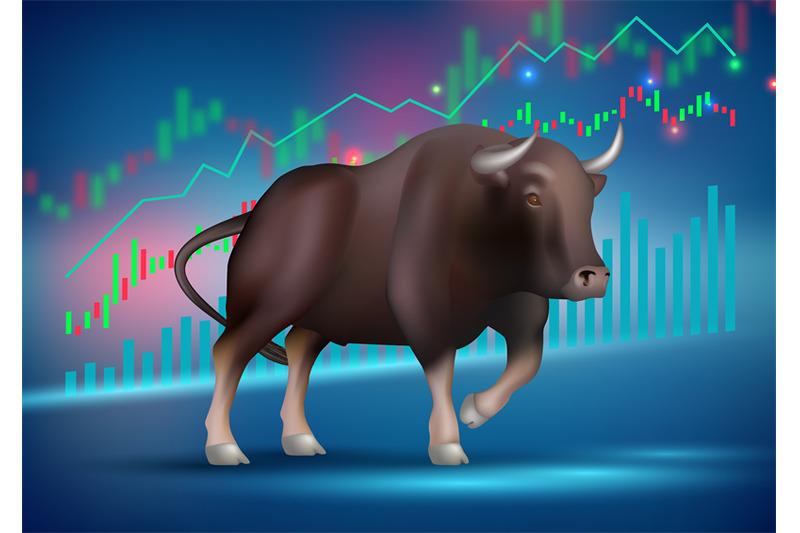 business-bull-investment-background-with-aggressive-bull-and-graphs-d