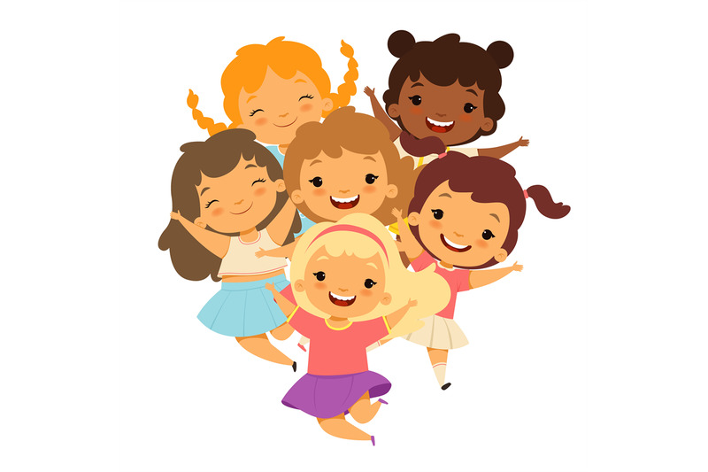 girls-kids-group-happy-childs-girl-studio-diverse-kindergarten-femal