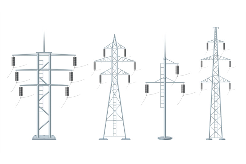 electricity-poles-power-high-voltage-constructions-from-metal-decent