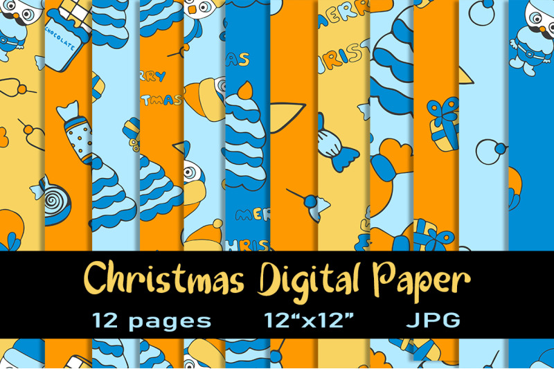 12-christmas-digital-paper-pack