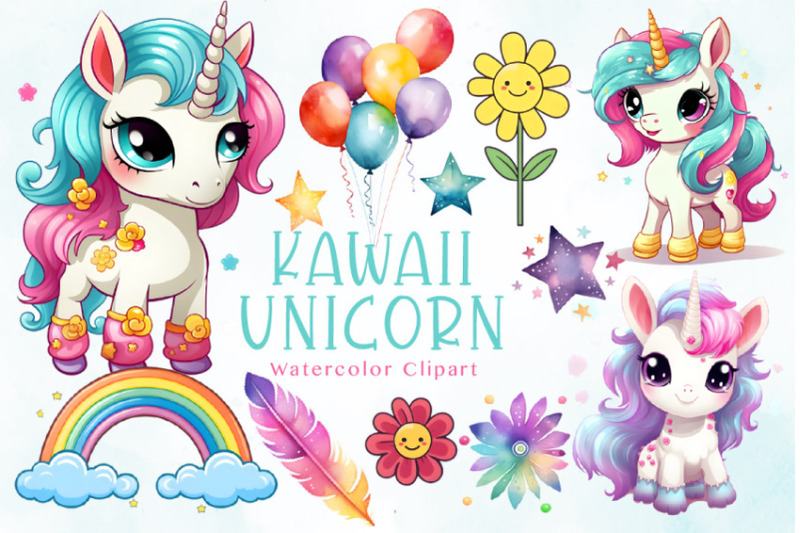 kawaii-unicorn-clipart
