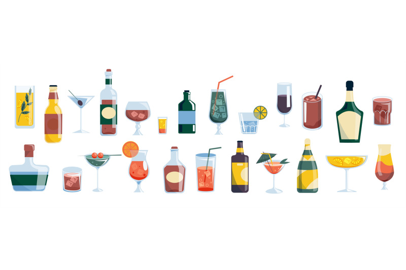 alcohol-drinks-collection-bar-and-restaurant-menu-with-cocktail-and-w