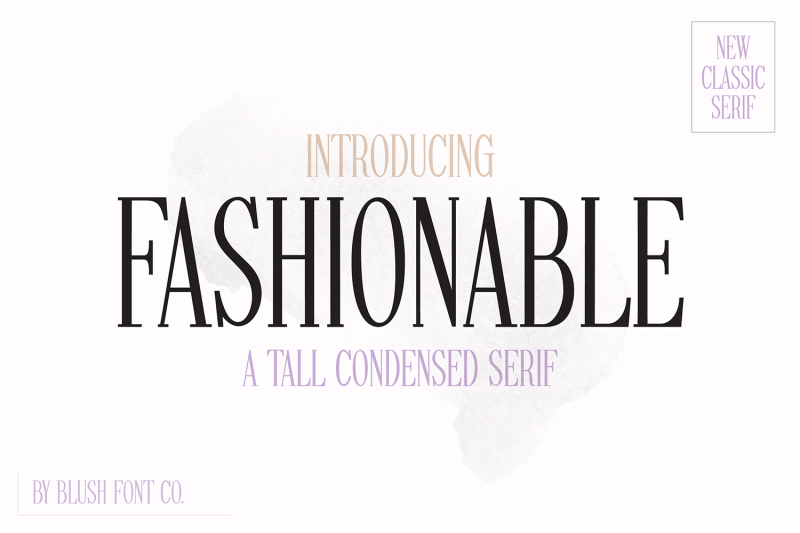 fashionable-tall-condensed-serif-font