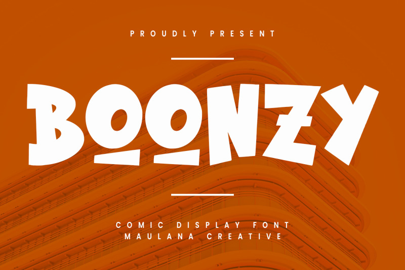 boonzy-comic-display-font