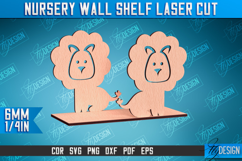 nursery-wall-shelf-laser-cut-laser-cut-design-cnc-files