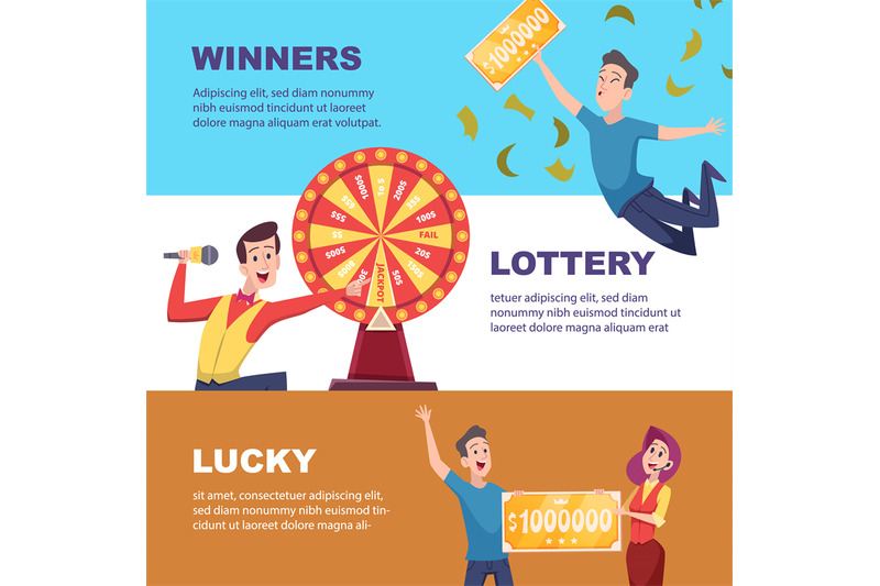 winners-lucky-people-lottery-happy-winners-vector-horizontal-banners