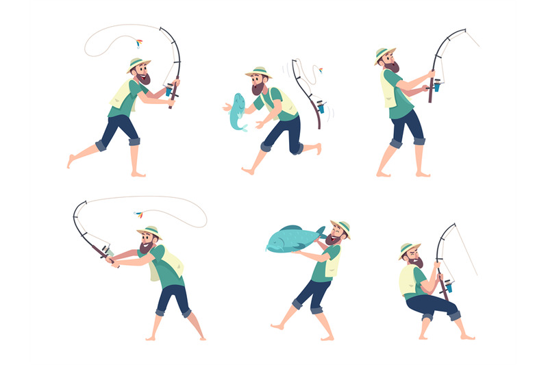 fisherman-sailor-hobby-summer-fishing-on-river-exact-vector-cartoon-i