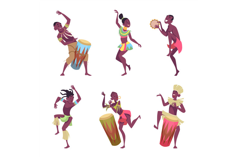 african-dancers-authentic-tribal-characters-male-and-female-in-action