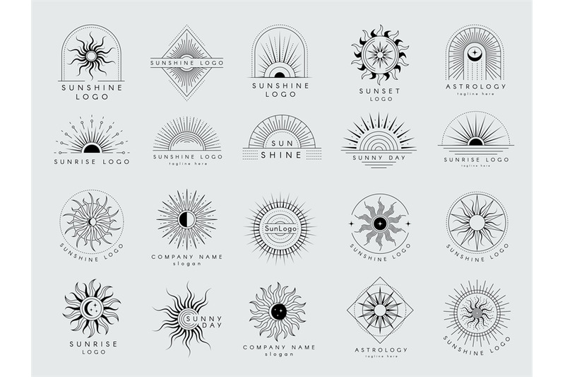 decorative-sun-shine-stylized-sun-emblems-linear-starburst-template-f