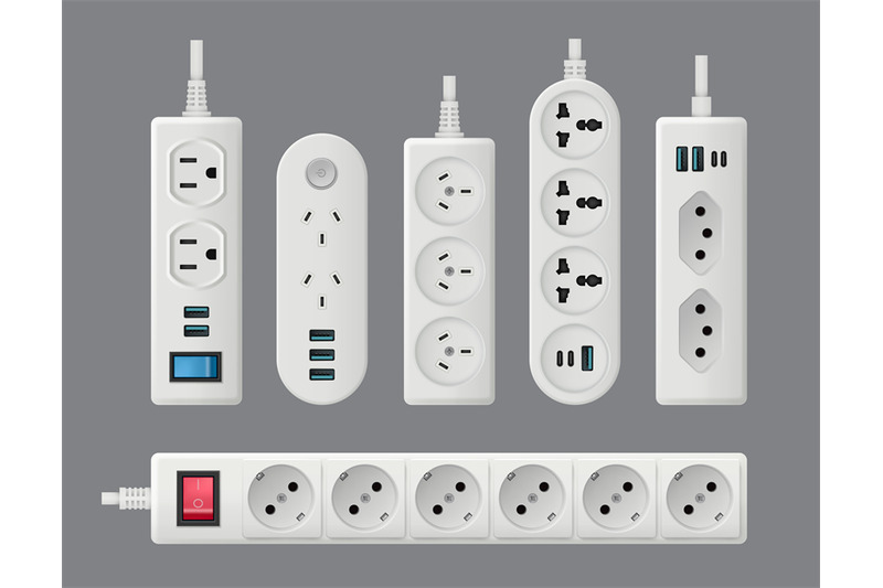 electricity-socket-ac-equipment-electro-plug-with-different-connectio