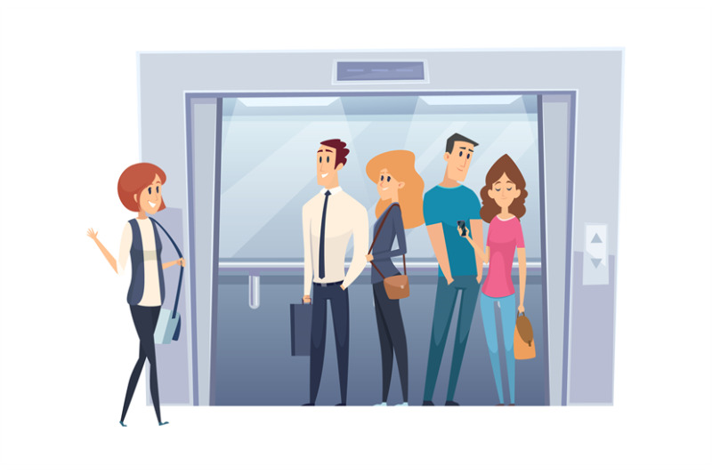 business-elevator-male-and-female-characters-standing-in-business-cen