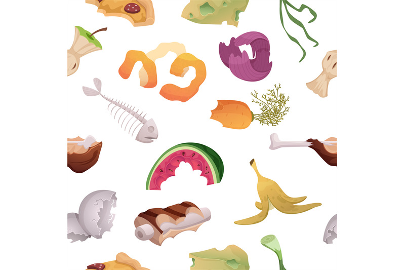 food-waste-pattern-leftovers-in-cartoon-style-vector-seamless-backgr