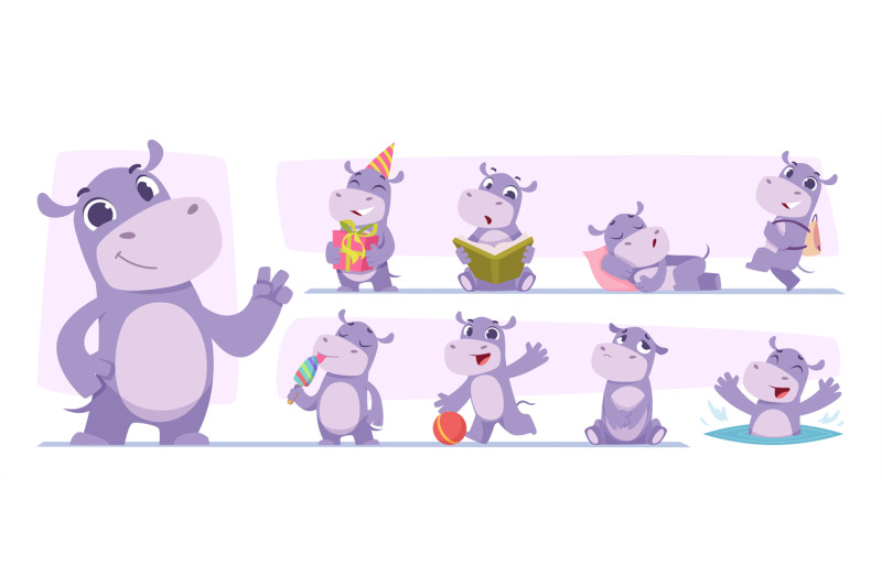 hippo-wild-hippo-cute-animals-in-different-poses-exact-vector-cartoon