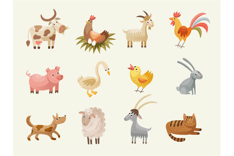 farm-animals-colored-domestic-animals-recent-vector-cartoon-illustrat