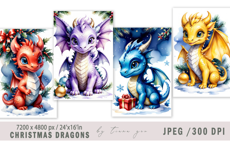 christmas-watercolor-dragon-illustration-for-prints-4-jpeg