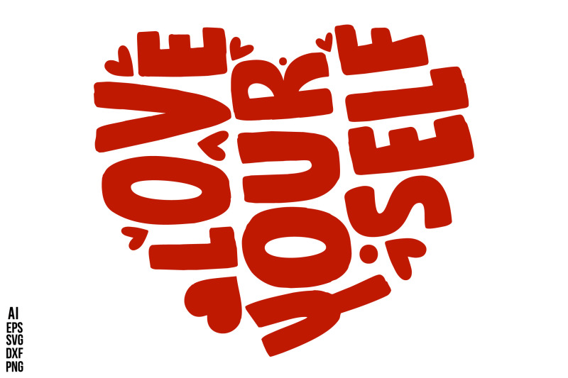 love-yourself-svg-cut-file