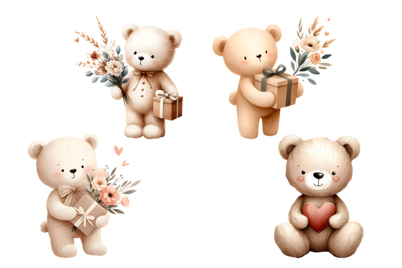 watercolor-cute-baby-bear-clipart-valentines-boho-animals