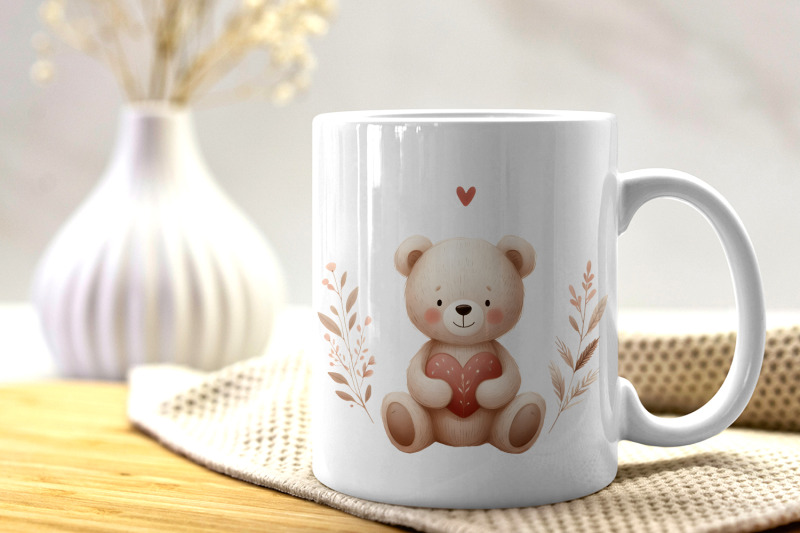 watercolor-cute-baby-bear-clipart-valentines-boho-animals