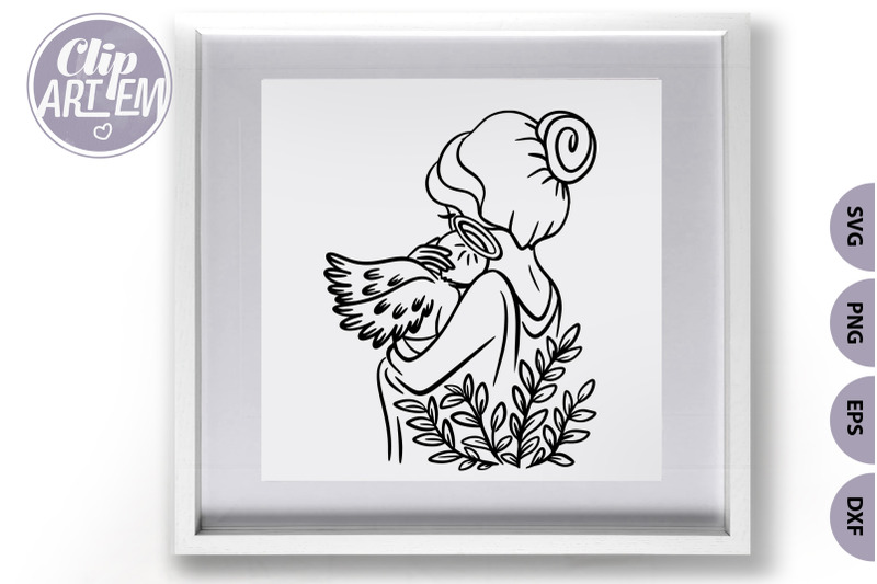 mommy-holding-baby-angel-svg-png-eps-dxf-digital-baby-memorial-files